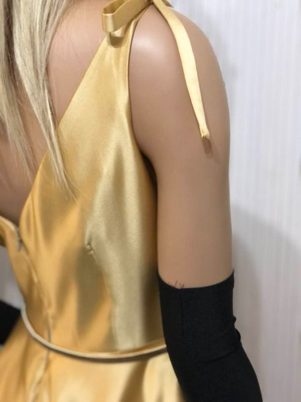 Matea Gold Dress