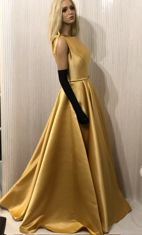Matea Gold Dress