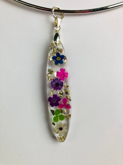 Floral resin set, Colourful flowers set