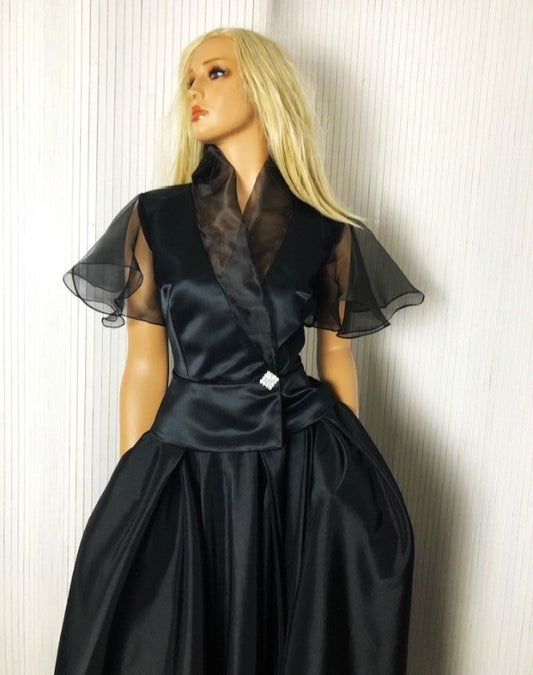 Peplum Jacket, Duchess peplum jacket