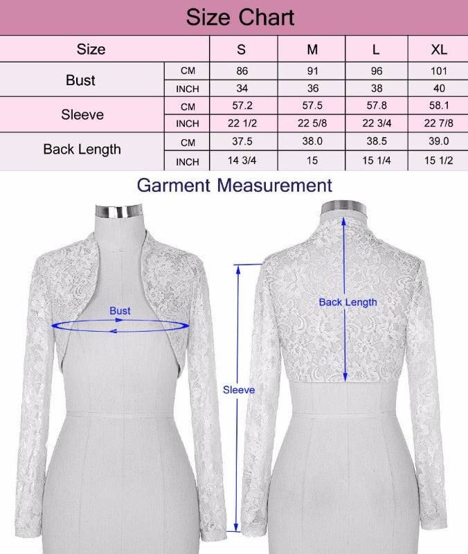 Satin duchess bolero