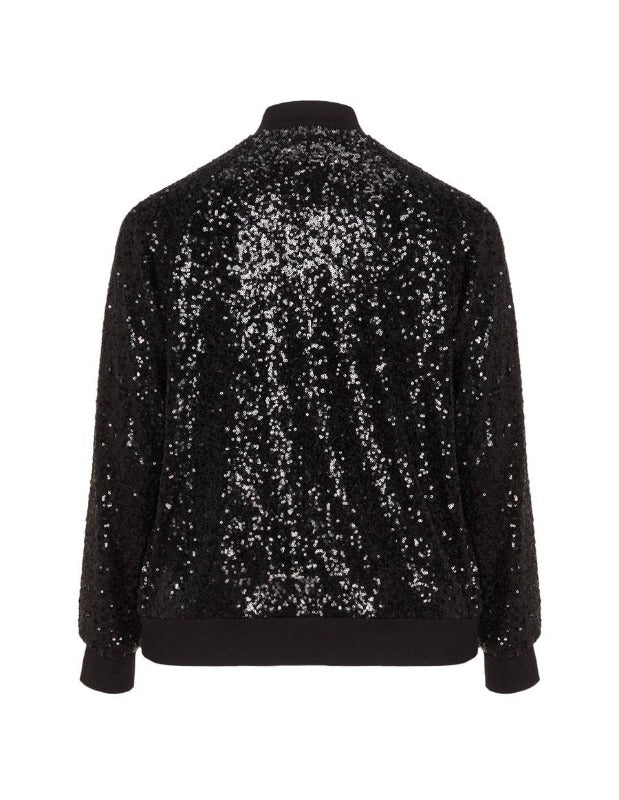 SEQUIN BOMBER JACKET