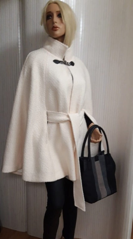 Wool Cape Coat, Women's Cloak, Winter Cape Coat, Women's Poncho Cape,