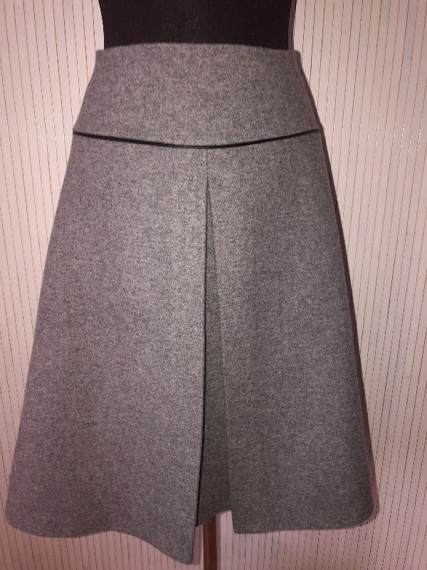 Wool mix skirt