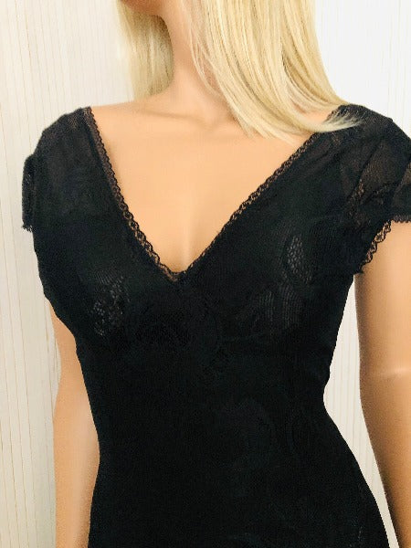 Thalia lace dress, Black wedding dress, Bridesmaid, Boho wedding  , Gothic black wedding dresses, Black Evening Gown, Wedding Guest Dress