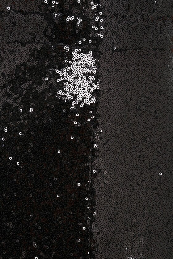 Vanessa Sequin dress, sequin dress, black dress