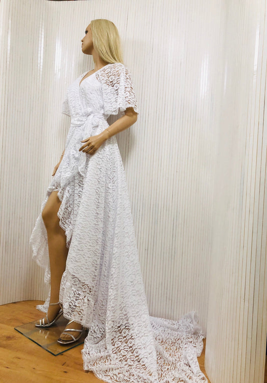 Wedding dress, boho wedding dress