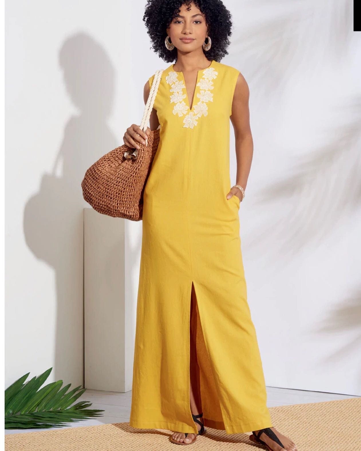 Kimberly linen dress