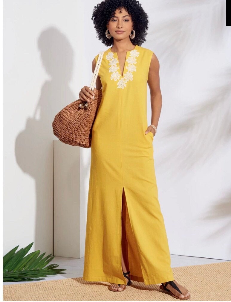 Kimberly linen dress