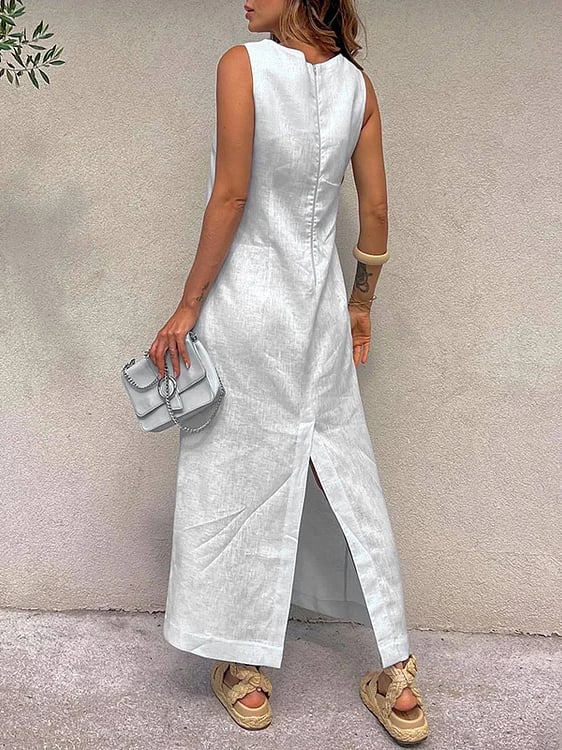 Nora linen dress