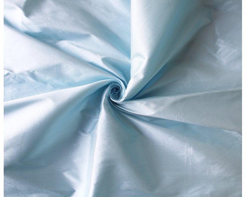 Baby blue taffeta