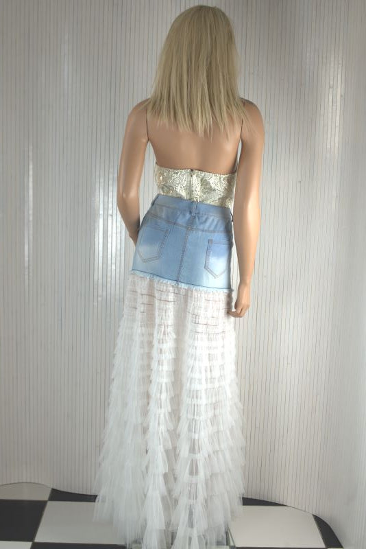 Jeans skirt, Tulle skirt