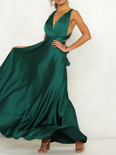 Infinity Dress, Green dress