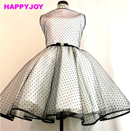 Rockabilly dress, Vintage, Polka dot dress, Swing dress