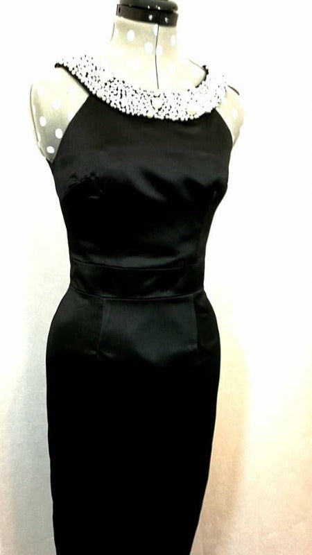 Vicky Duchess dress, Little black dress.