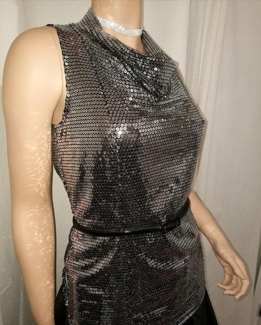 Elsa Sequin Top